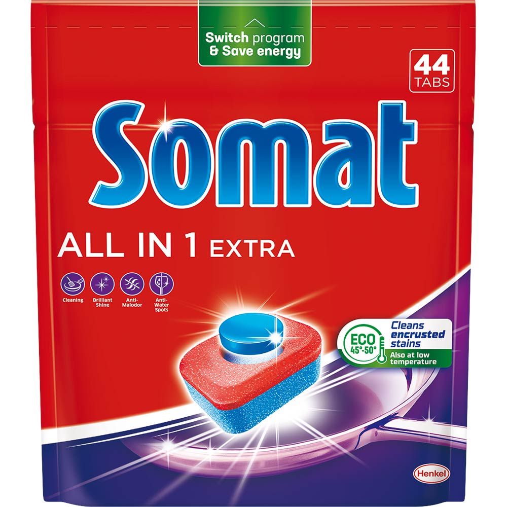 Таблетки для посудомийної машини SOMAT ALL in 1 Extra 44 шт (2956551)