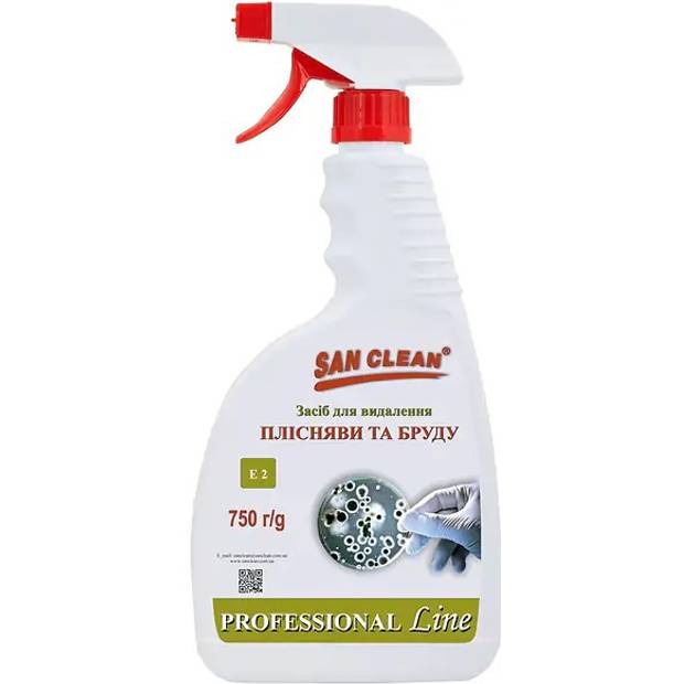 Засіб для чищення SAN CLEAN PROF для видалення цвілі і бруду 750 г (4820003544211)