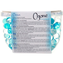 Освежитель воздуха кристаллический на гелевой основе OZONE Crystal Beads Океан (4770416340583)