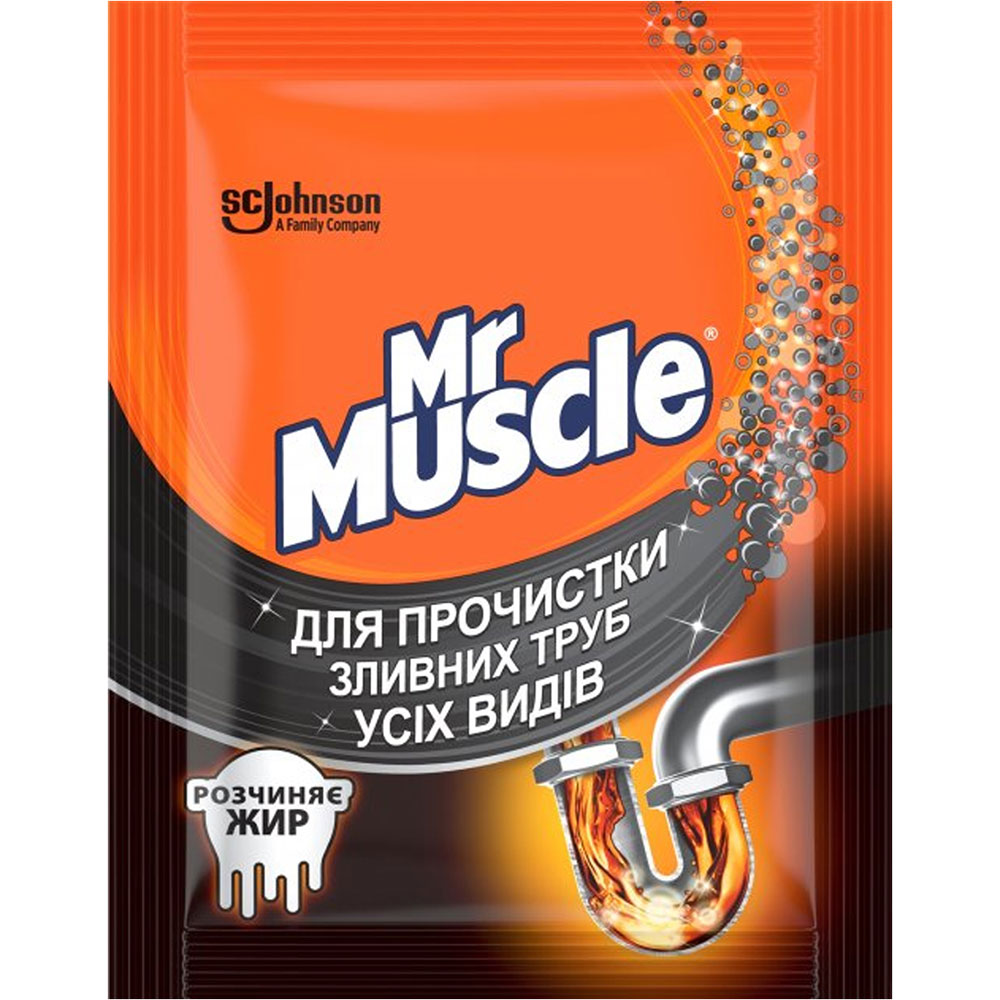 Средство для прочистки труб Mr Muscle гранулы 70 г (4823002000177)