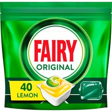 Таблетки для посудомоечных машин Fairy Original All In One 40 шт (8001090954466)