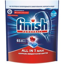 Моющее для посуды Таблетки FINISH All in One Max 65 таблеток (5900627066654)