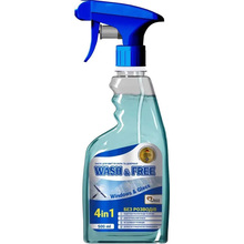 Средство для мытья стекол WASH&FREE 500 мл (4260637721273)