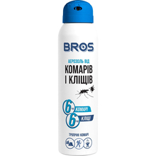 Аэрозоль от комаров и клещей BROS 90 мл (5904517061231/5904517321311/5904517048485)