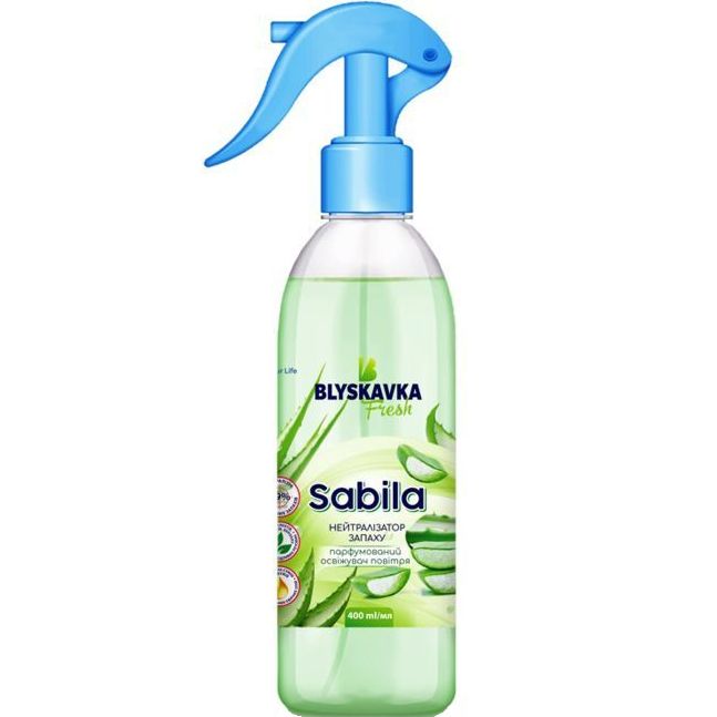Освежитель воздуха BLYSKAVKA Sabila 400 мл (4820214192898)