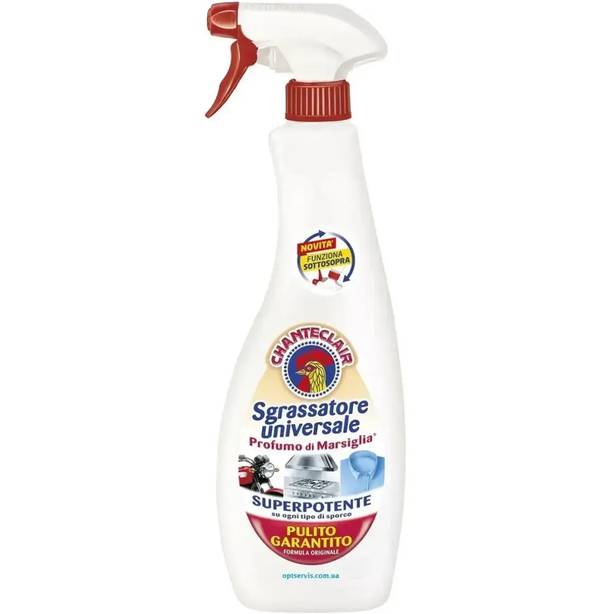 Універсальний миючий засіб CHANTECLAIR Sgrassatore Марсельське мило, що знежирює, 600мл (8015194522933)