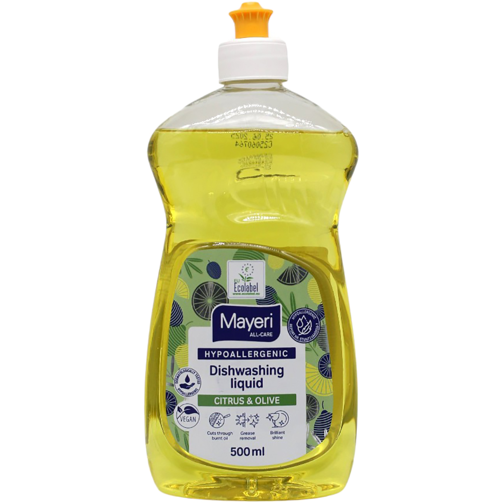 Средство для мытья посуды MAYERI Лимон та Оливка 500 мл (MDDHLO500)