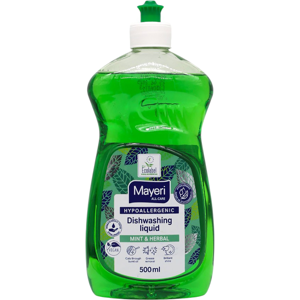 Средство для мытья посуды MAYERI Мята и Растительные экстракты 500 мл (MDDHMPE500)