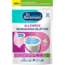 Растворимые салфетки для уборки DR. BECKMANN Magic Leaves Весенняя свежесть 20 шт (4008455097312)