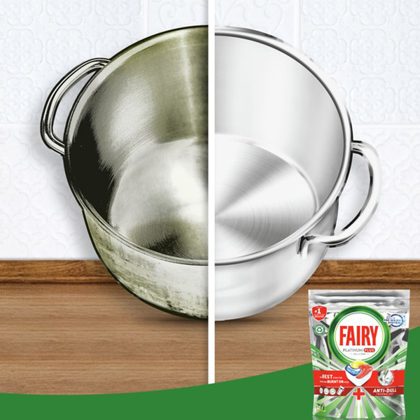 Капсули для посудомийних машин FAIRY Platinum Plus All In One Lemon 19 шт (8700216236669) Склад 15–30% кисневі відбілювачі, 5–15% НПАВ, фосфонати, 5% полікарбоксилати, ензими, ароматизатори, ліналіл ацетат, пінен, терпінеол