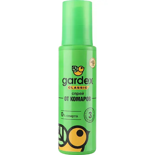 Спрей від комарів GARDEX Classic 100 мл (4820184440036)