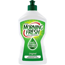 Средство для мытья посуды MORNING FRESH Original 450мл (5900998022648/5000101509599)
