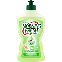 Засіб для миття посуду Morning Fresh Sensitive Aloe Vera 450 мл (5900998022983/5000101509650)