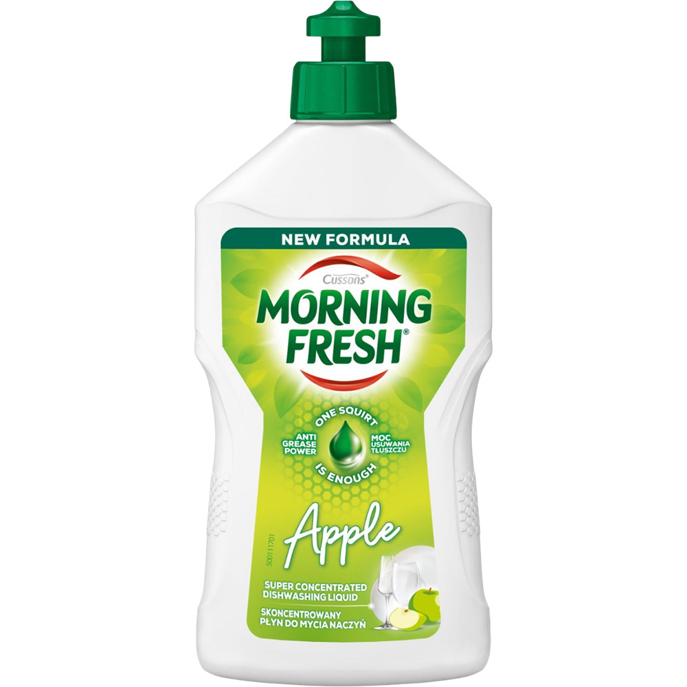 Засіб для миття посуду Morning Fresh Apple 400 мл (5000101509636/8998103018829)