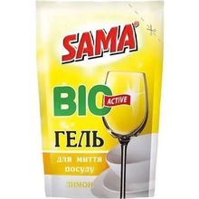 Засіб для миття посуду SAMA Лимон 450 г (4820270630310)