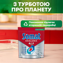 Таблетки для посудомийної машини SOMAT Excellence 60шт (9000101808087)