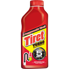 Средство для прочистки канализационных труб TIRET Turbo 500 мл (5997321741833/5908252012077)