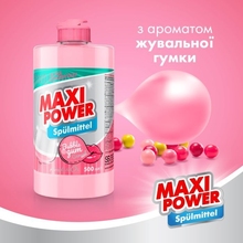 Засіб для миття посуду MAXI POWER Бабл Гам 500 мл (4823098411963)