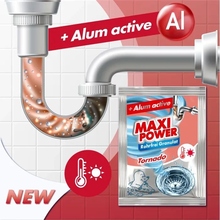 Засіб для прочищення труб MAXI POWER Tornado гранульований 80 г (4823098413004)