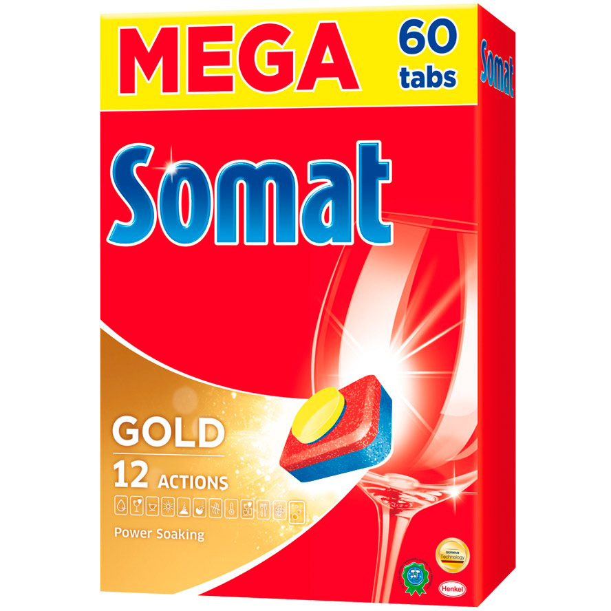 Таблетки SOMAT Голд (60) 1140г (9000101020441)