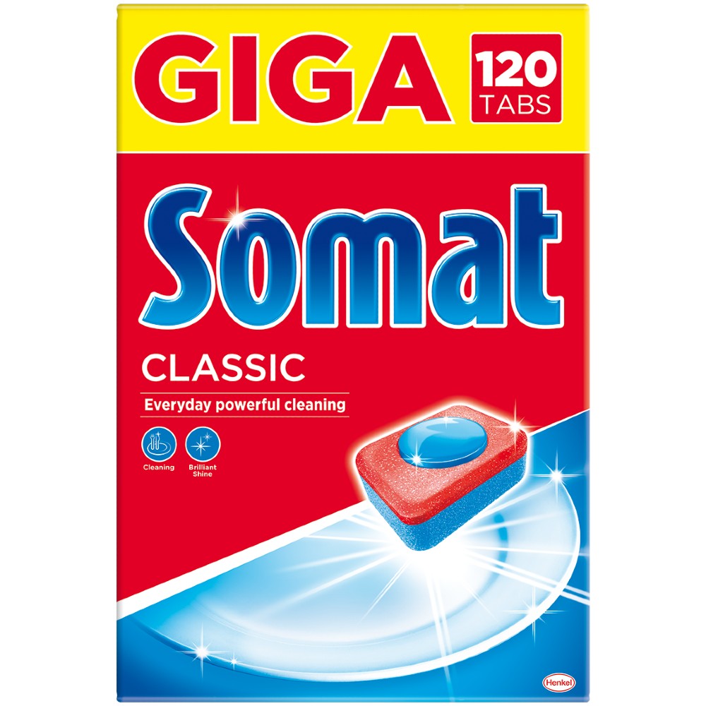 

Таблетки SOMAT Классик (120) 2100г (9000101067330), Класік (120) 2100г