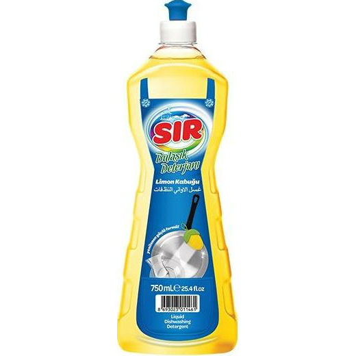 

Средство для мытья посуды SIR "Лимон" 750 мл (152.SR.001.02), Рідкий засіб для миття посуду, 750 мл Лимон