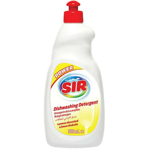 

Средство для мытья посуды SIR Power Lemon 500 мл (152.SR.001.11), Рідкий засіб для миття посуду, 500 мл Power