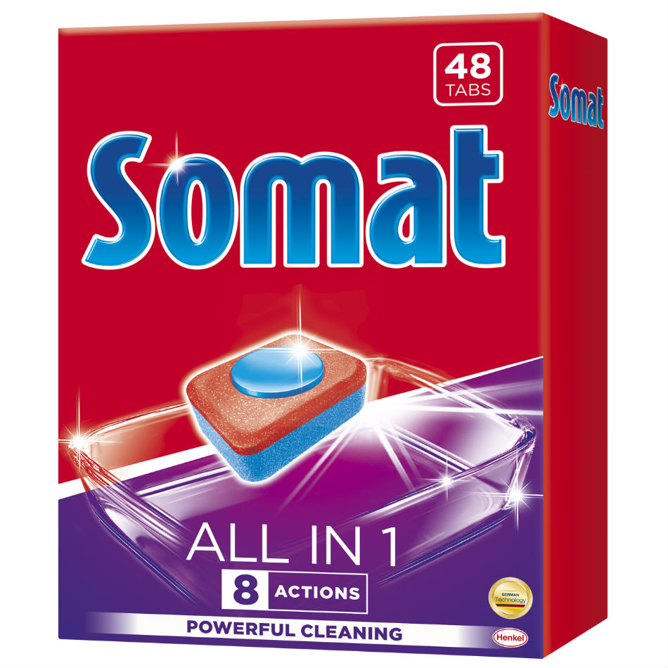 

Таблетки SOMAT All in one (48) (9000101347975), Все в 1 (48) 9000101347975