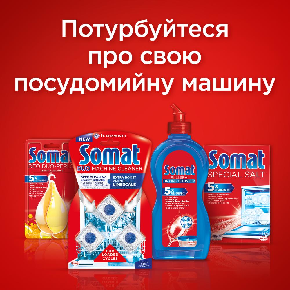 Зображення Таблетки для посудомийної машини Somat Gold 72 шт (9000101321036)