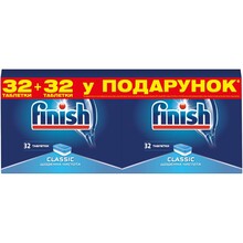 Таблетки FINISH Classic 32+32 BOGOF (4820108002982)