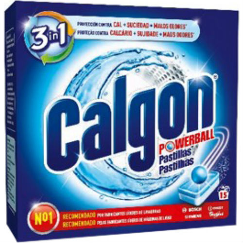 

Средство для смягчения воды CALGON 3 in 1 15 TABS (5011417544143), 3 in1 15 TABS д/пом'якш.воды в пральн.машинах
