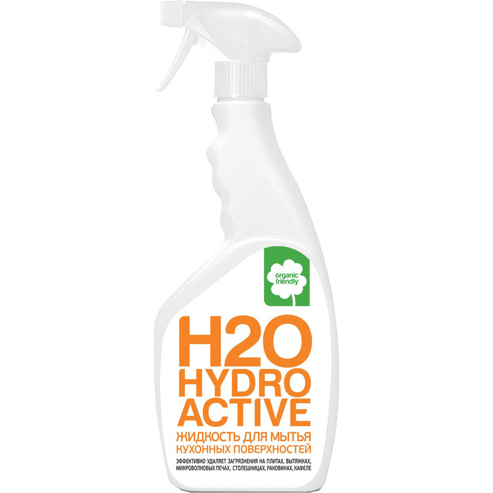 

Чистящее средство H2O HYDRO ACTIVE 500 мл (H2O01444), Д/миття кухон.поверх500мл