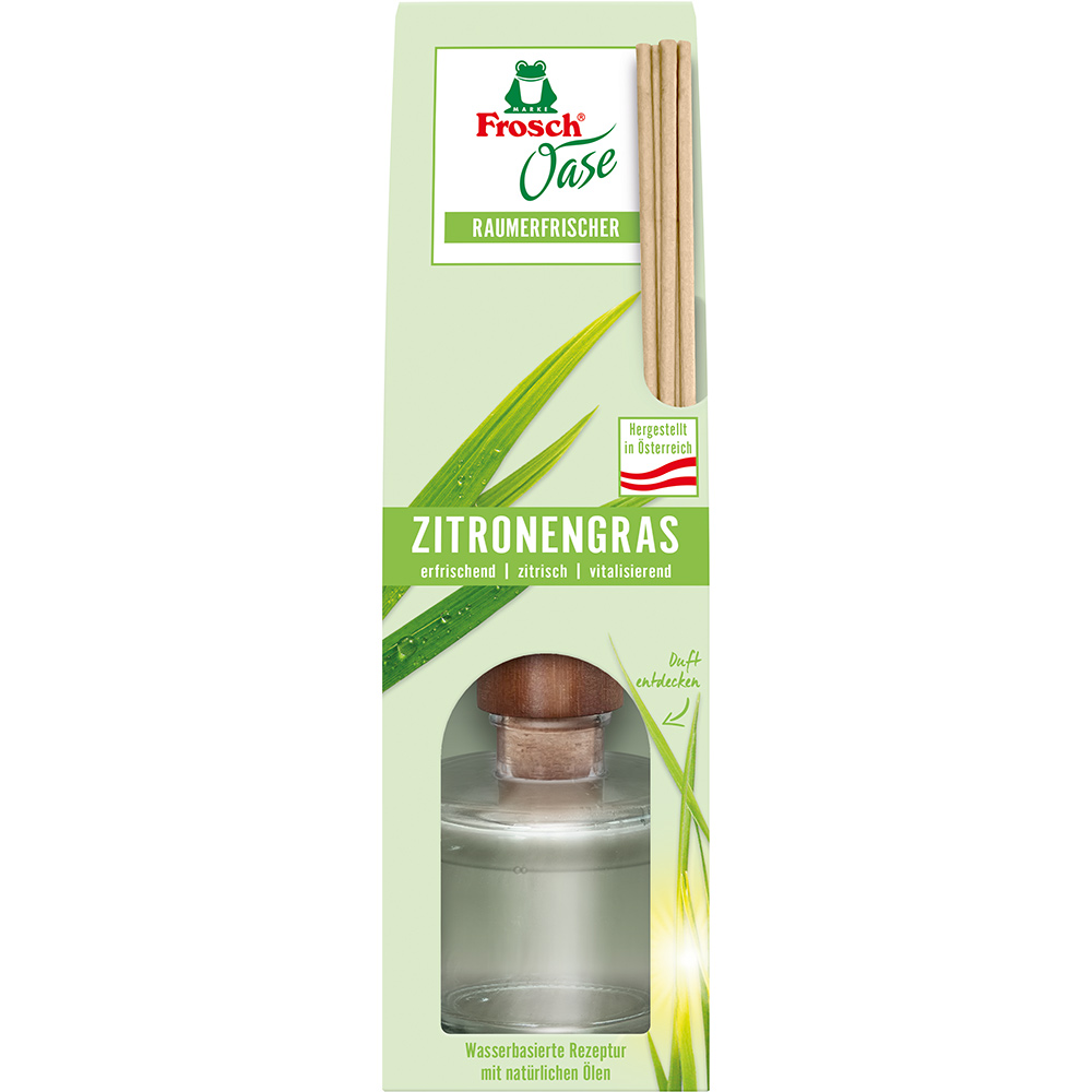 Освіжувач повітря FROSCH Оазис Лемонграсс 90 мл (9001531970498)