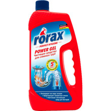 Гель для прочистки сливных труб RORAX Perfect Hygiene 1 л (4009175921857)