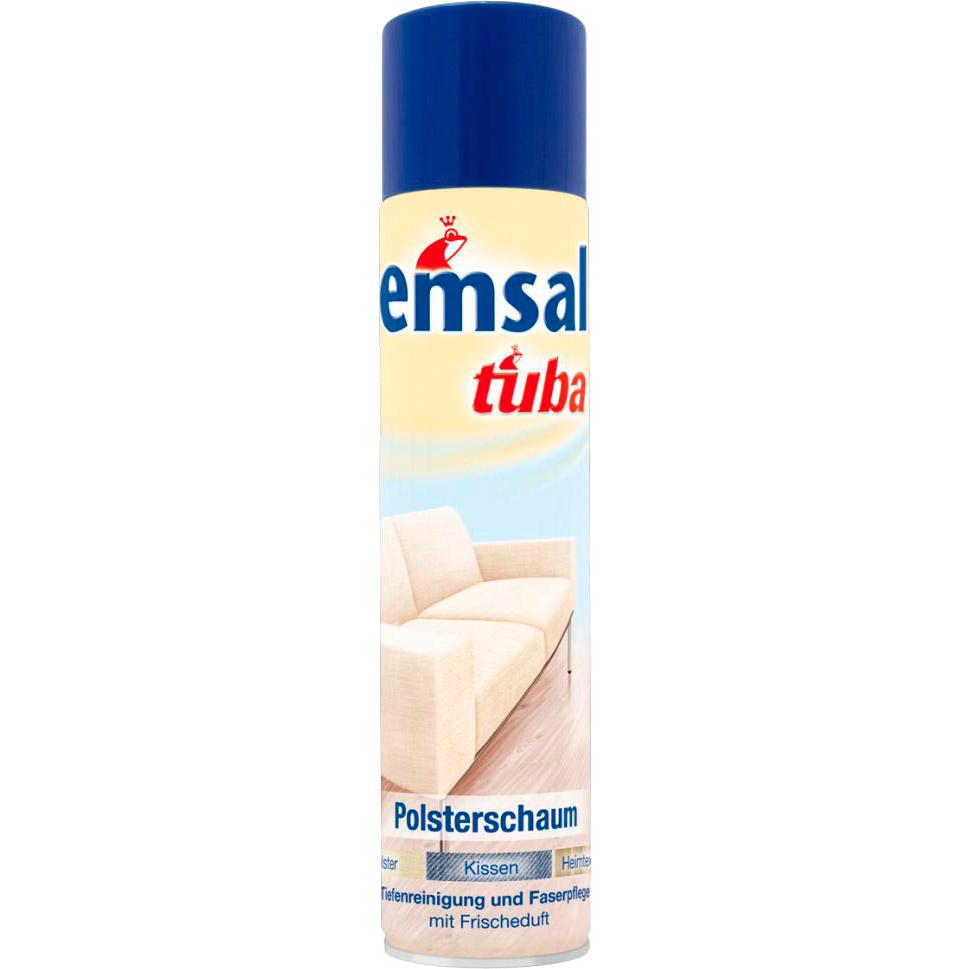 

Пена для очистки мягкой мебели Emsal TUBA 300 мл (4001499016011), Піна очищуюча для м'яких меблів