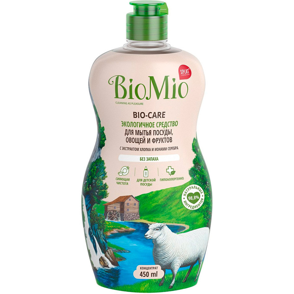 Средство для мытья посуды BioMio Baby Bio-Care Без запаха 450 мл (4603014004376)