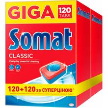 Таблетки для мытья посуды Somat Classic 120+120 шт (9000101502961)