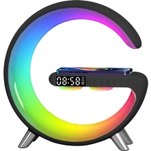 Настільна смарт лампа-нічник G-SMART RGB 15W Light Sound Machine Black (RGB-GBtb)
