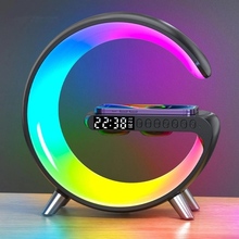 Настільна смарт лампа-нічник G-SMART RGB 15W Light Sound Machine Black (RGB-GBtb)