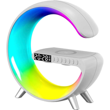 Настільна смарт лампа-нічник G-SMART RGB 15W Light Sound Machine White (RGB-GBtw)