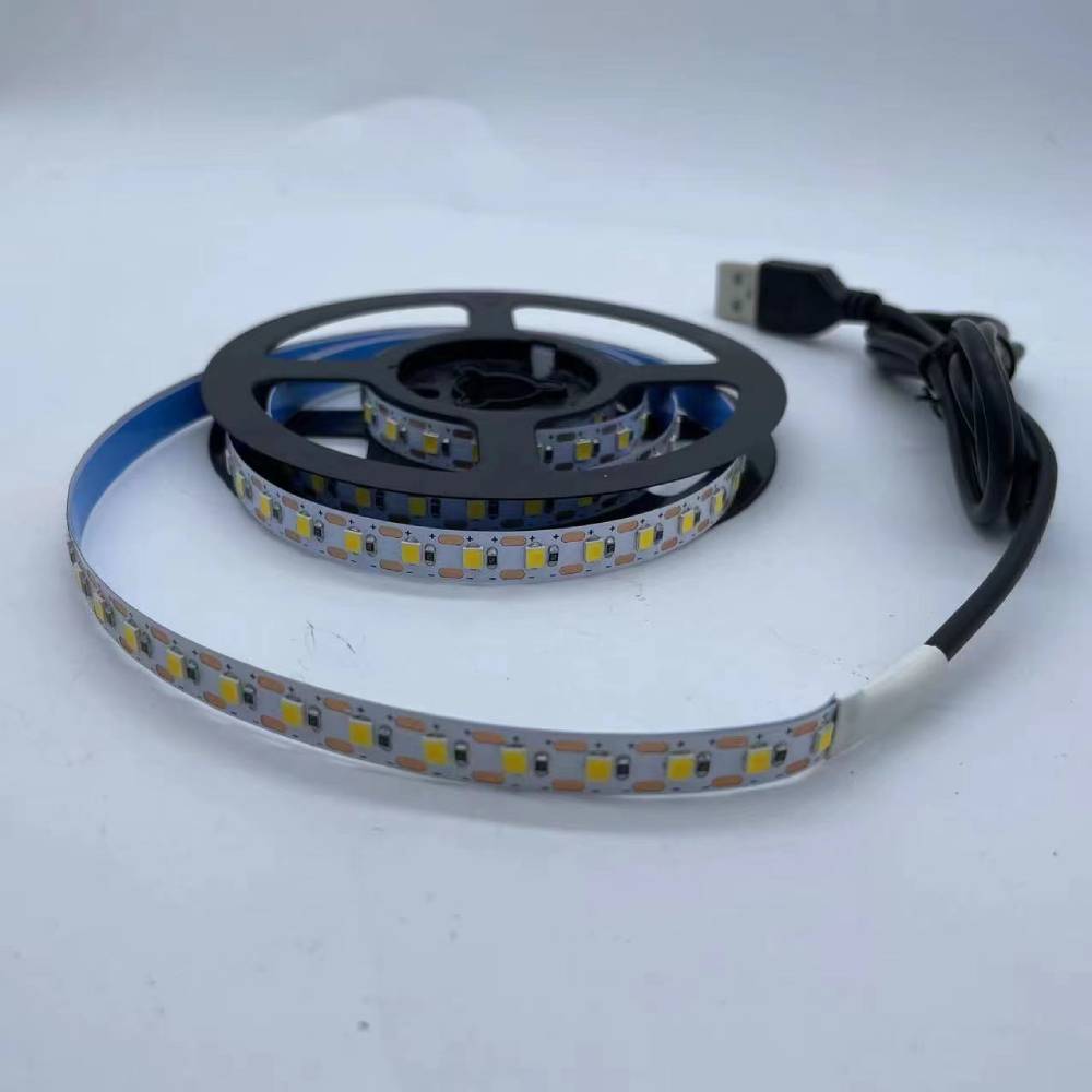 Світлодіодна стрічка INSPIRE LED USB 5V 8W 3000К 2m 120led (J2M120) Колір освітлення теплий