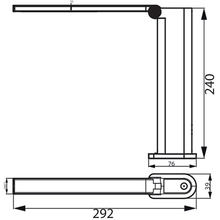 Настільна лампа PHILIPS LED Amber 3W 4000K 1800mAh (929003194607)