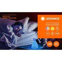 Нічник LEDVANCE NIGHTLUX TOUCH LED 2,5W Rabbit (4058075602113)