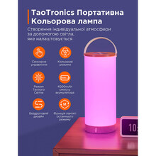 Настольная лампа TAOTRONICS TT-DL23 Pro RGB LED Portable Lamp (78-03010-451)