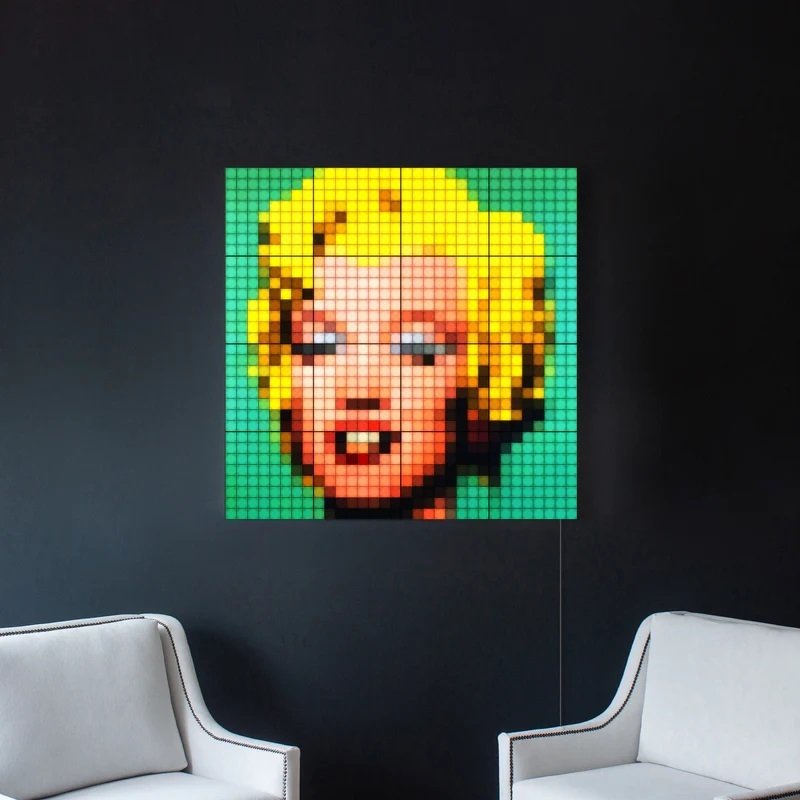 Внешний вид Панель TWINKLY Smart LED Squares 1+5 RGB Gen II (TWQ064STW-07-BEU)