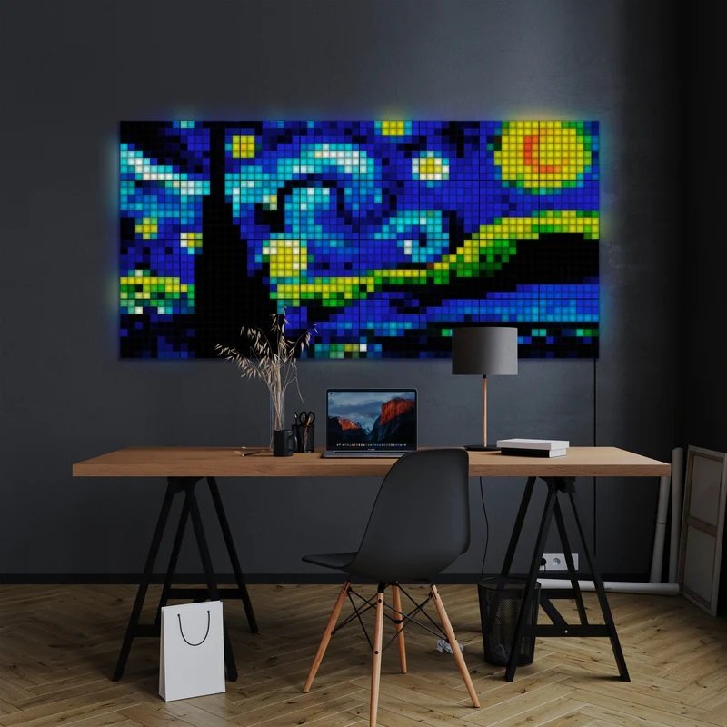 Панель TWINKLY Smart LED Squares 1+5 RGB Gen II (TWQ064STW-07-BEU) Тип питания от сети