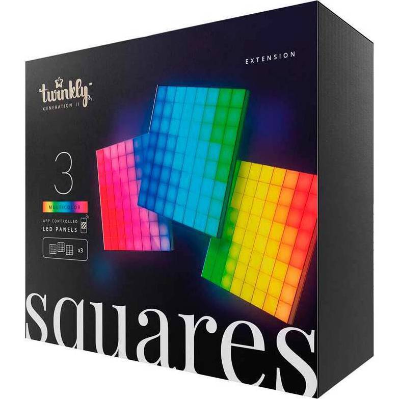 Панель TWINKLY Smart LED Squares 3 RGB Gen II (TWQ064STW-07-BEU) Тип LED