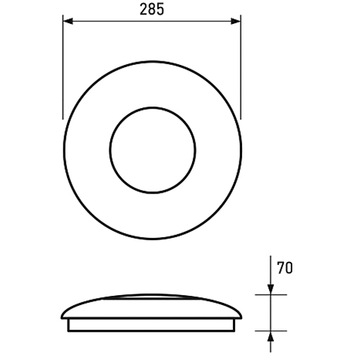 Светильник EUROLAMP Slim Smartlight 24W (LED-SL-24W-N17(deco)) Мощность 24