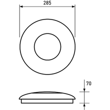 Светильник EUROLAMP Slim Smartlight 24W (LED-SL-24W-N17(deco))