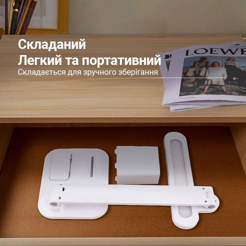 Світильник WEIDASI WD-6072 Тип живлення акумулятор